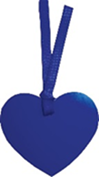 Heart Tags - Royal Blue