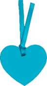 Heart Tags - Ocean