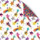 Gift Wrap Stop the Clock Shooting Stars