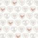 Lace Hearts Foil Flat Wrap RRP £2.50