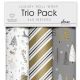 3 x 5M x 50CM Roll Wrap Trio Pack Contemporary