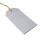 Pack of 10 Tags - Craft Silver