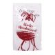 Pack of 6 Tags - Red Glitter