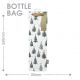 Gift Bag Bottle Starlit Pines 