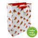 Gift Bag Large Winter Robins
