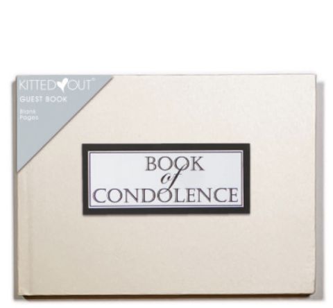 Condolence Guest/Note Book
