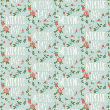 Wedding Day Flat Wrap RRP £1.25