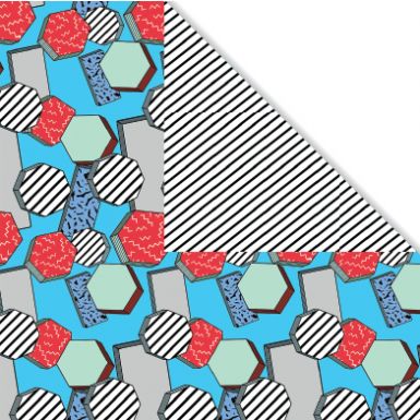 Hex Double Sided Flat Wrap