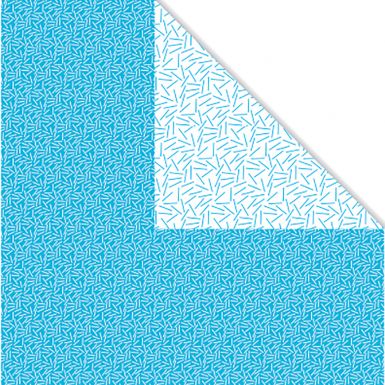 Naples Blue Double Sided Flat Wrap RRP £1.50