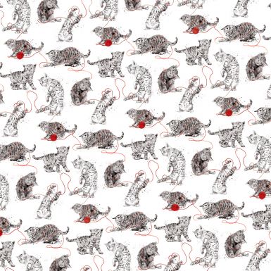 Gift Wrap Cats