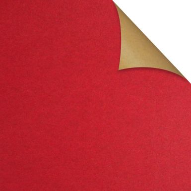 Gift Wrap Kraft Red
