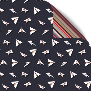Gift Wrap Paper Planes