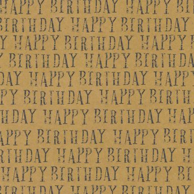 Gift Wrap Happy Birthday Craft 