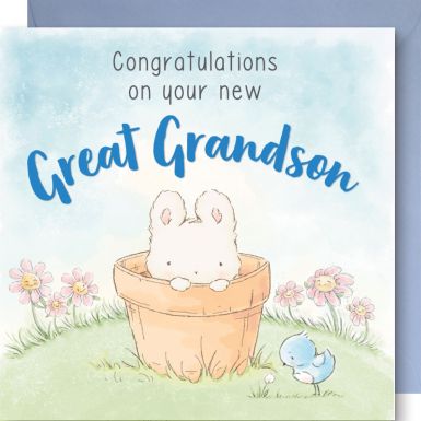 Congratulations on Your New Great Grandson