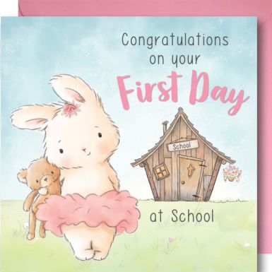 First Day at School - Pink