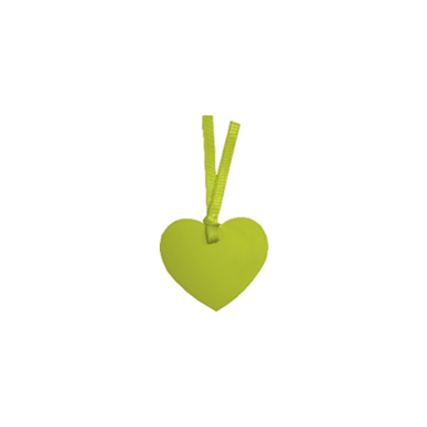 Heart Tags - Chartreuse