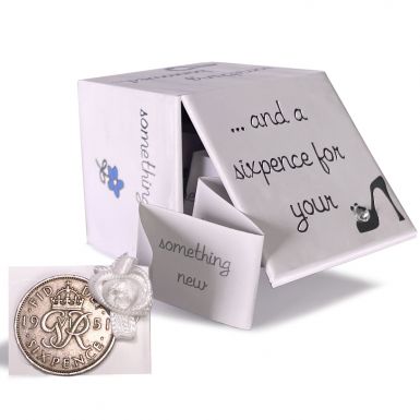 Classic Bride's Lucky Sixpence