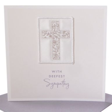 With Sympathy Cross