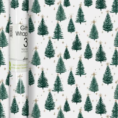3M x 70CM Roll Wrap Starlit Pines