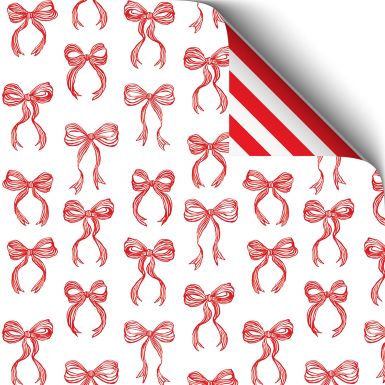 Gift Wrap - Festive Bows