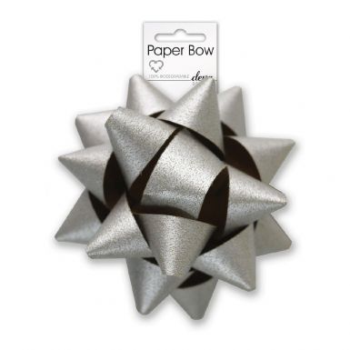 Paper Bow Silver