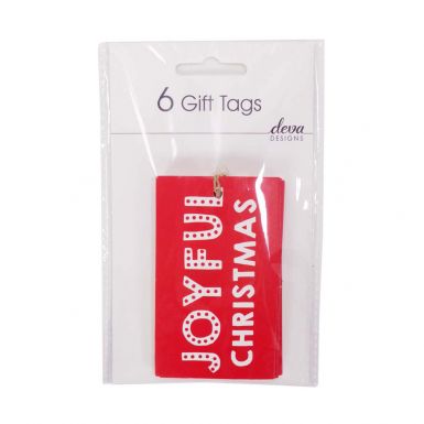 Pack of 6 - Joyful Christmas