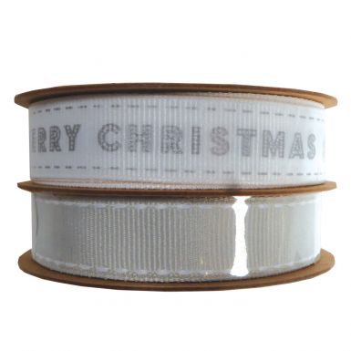 Ribbon Duo Spool - Merry Silver