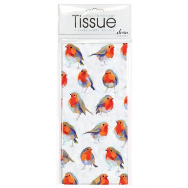 Tissue Winter Robins