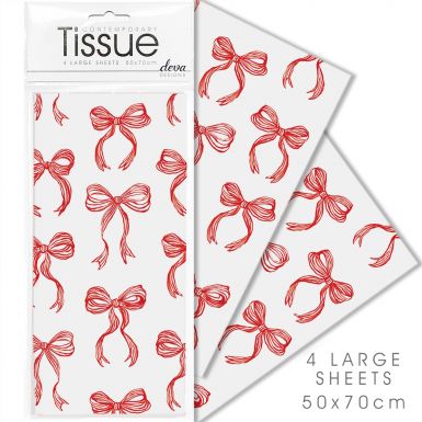 Tissue Festive Bows