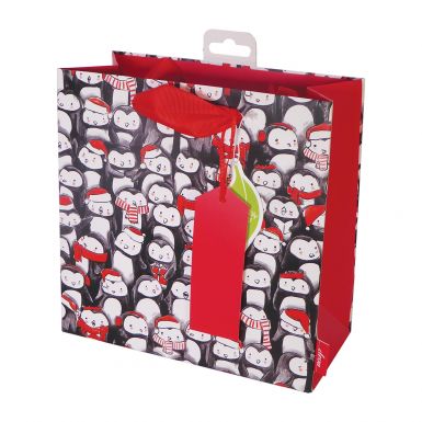 Gift Bag Medium Penguin Party