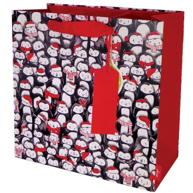 Gift Bag Large Penguin Party