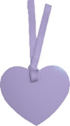 Heart Tags - Lavender