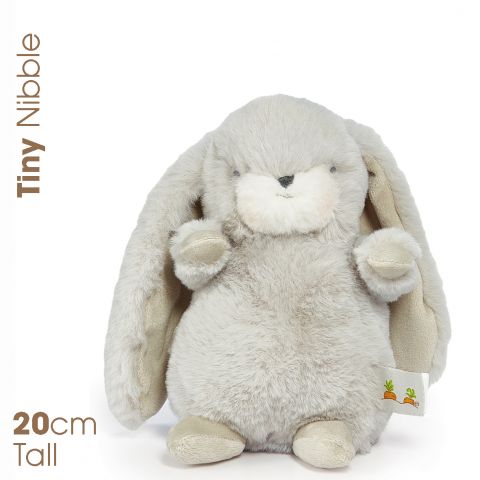 Nibble Bunny Tiny Grey