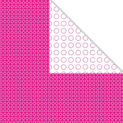 Opera Pink Double Sided Flat Wrap RRP £1.50