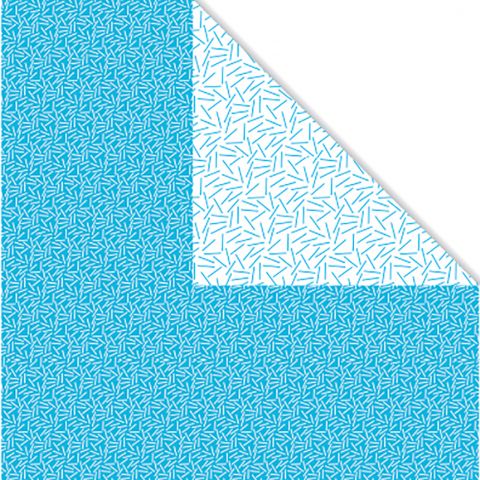 Naples Blue Double Sided Flat Wrap RRP £1.50