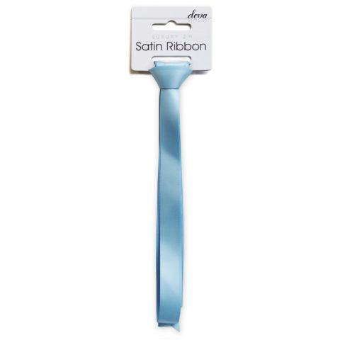 Satin Ribbon (Essential) - Soft Blue