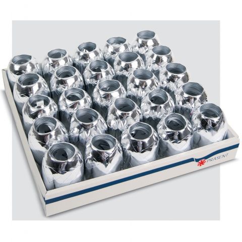 XXL Silver Curling Ribbon Box