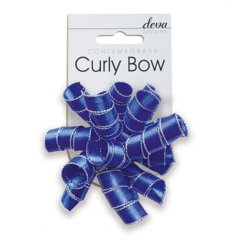 Satin Curlies (Essential) - Royal Blue