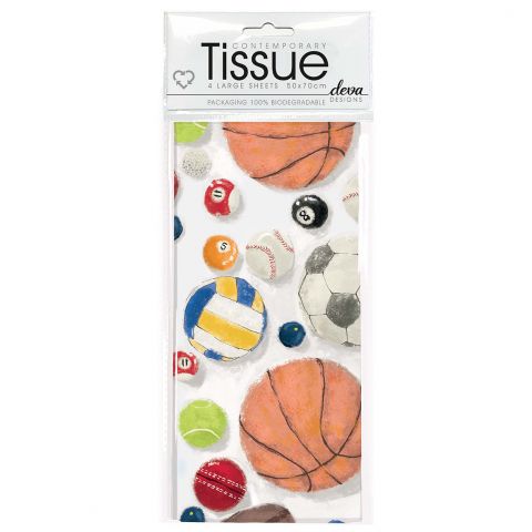 Tissue Sports Balls