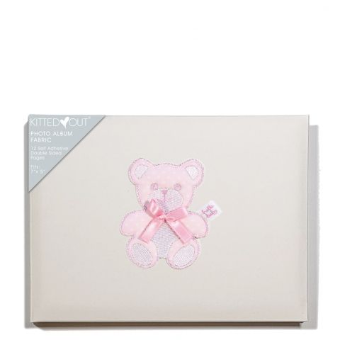 Teddy Pink (Fabric Covered) Album 