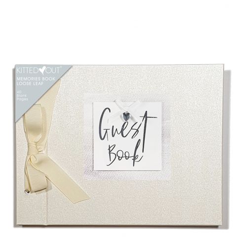 Guest Book (Loose Leaf) Memories Book