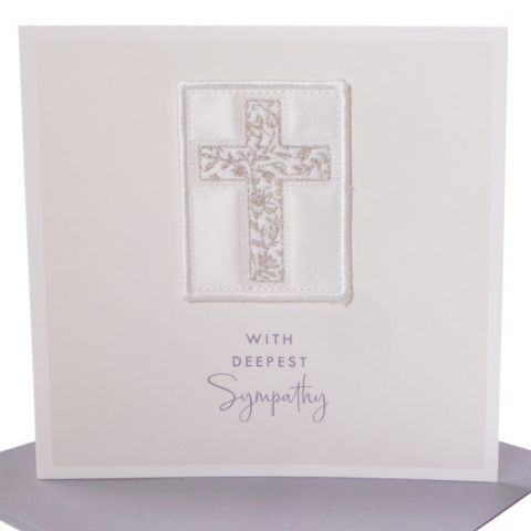 With Sympathy Cross