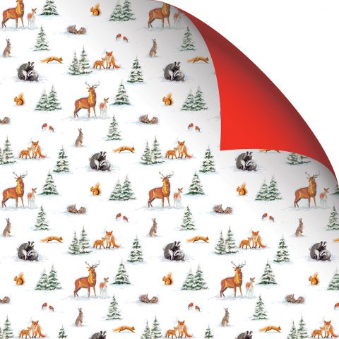 Gift Wrap - Woodland Animals