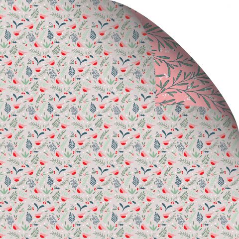 Gift Wrap Ditsy Robins