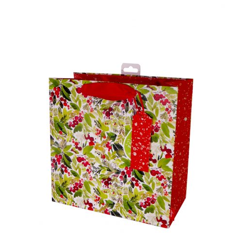 Gift Bag Small Berry Christmas