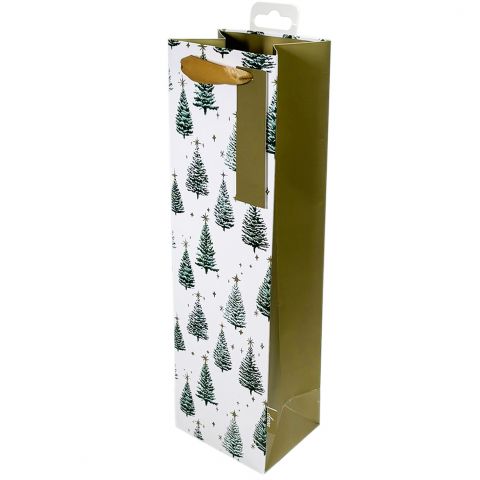 Gift Bag Bottle Starlit Pines 