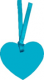 Heart Tags - Ocean