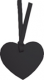 Heart Tags - Black