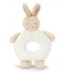 Bunny Ring Rattle - White