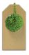 Green Pom Pom Tags RRP £1.50